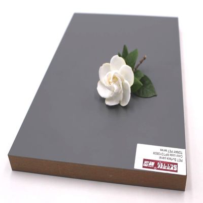 730kgs/cbm 1220×3050MM UV E0 Matte PET Laminated MDF Panels