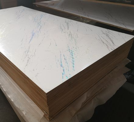 Anti scratch 19mm high gloss acrylic laminated MDF panel made in China