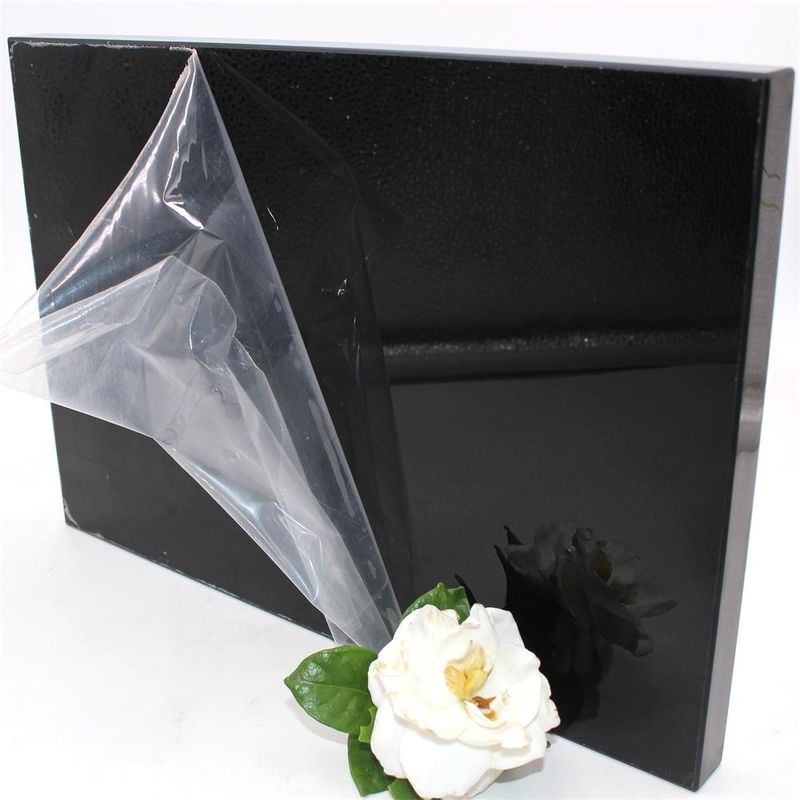 Black Eco Friendly Uv Resistance High Gloss MDF Panels